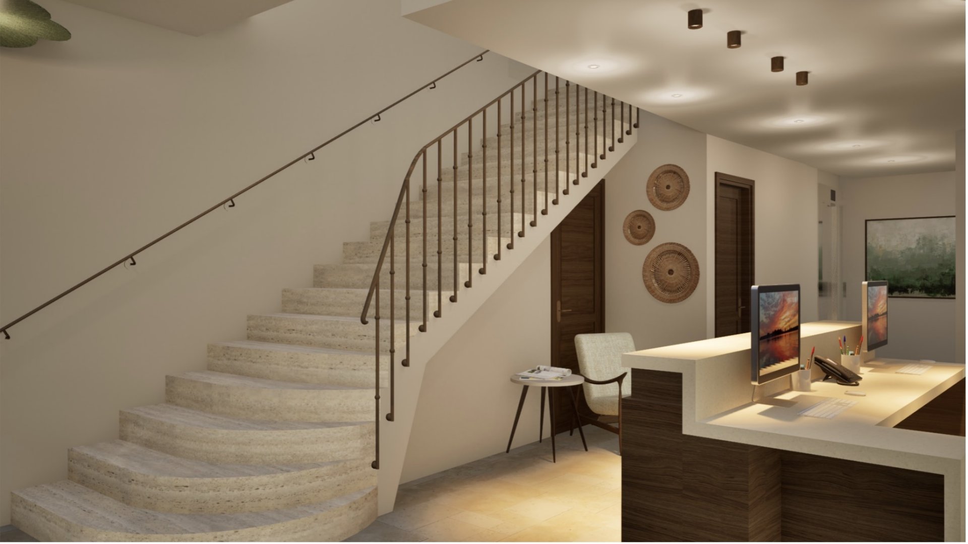 Réception Hôtel de l'Horloge Avignon